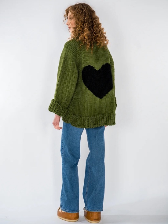 GOGO Sweaters - GOGO Heart Jacket - Long